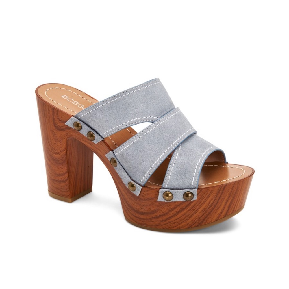 New BCBGeneration Zadie Calf Suede Platforms